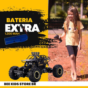 Carrinho de Controle Remoto Rock crawler 4x4 - Promoção [DIA DAS CRIANÇAS] 20%OFF -