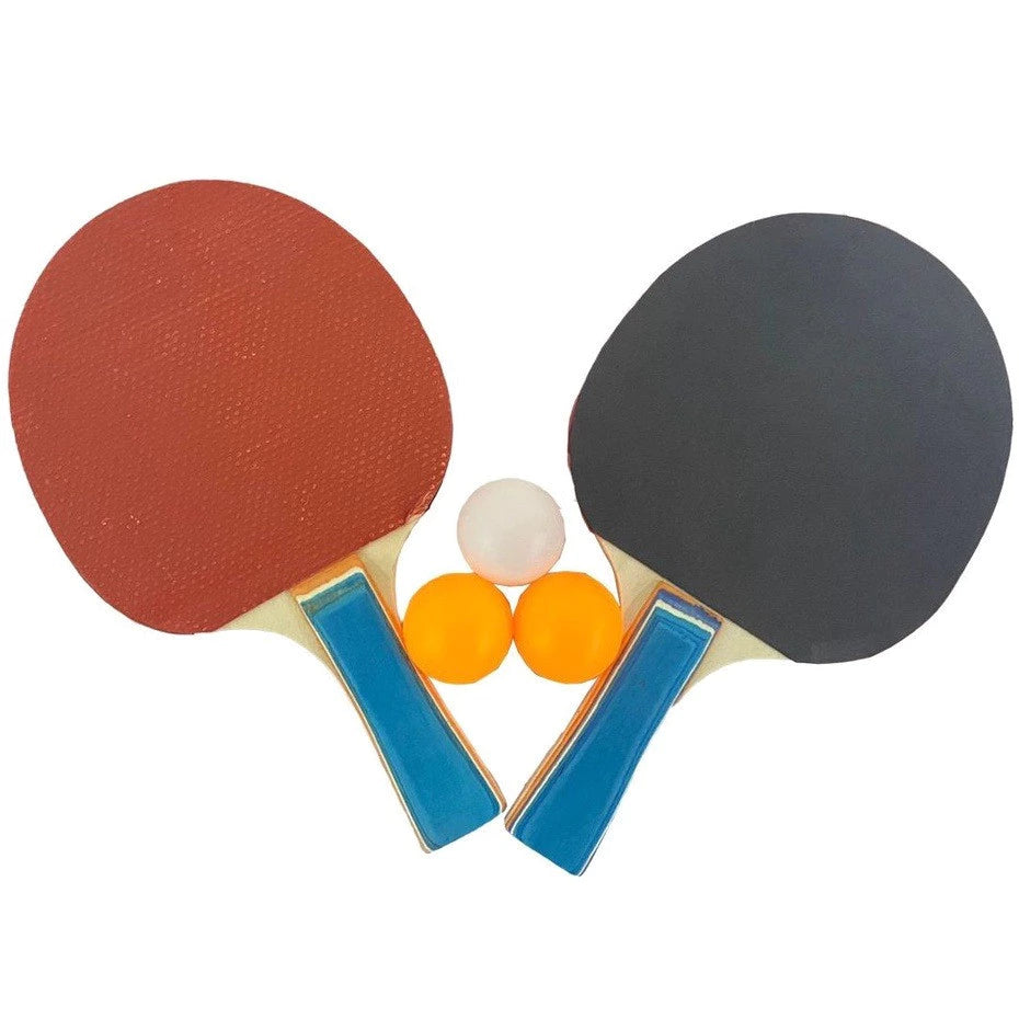 Kit Tênis De Mesa Ping Pong 1 Rede Retrátil 3 Bolinhas 2 Raquetes
